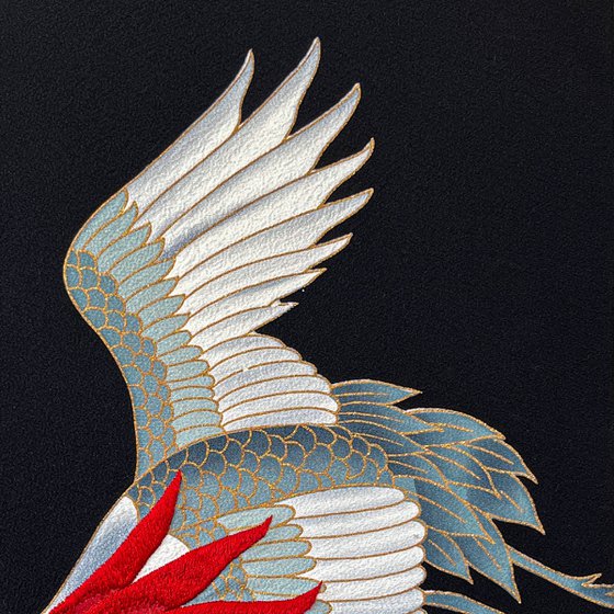 Cranes through Generations (Kimono)