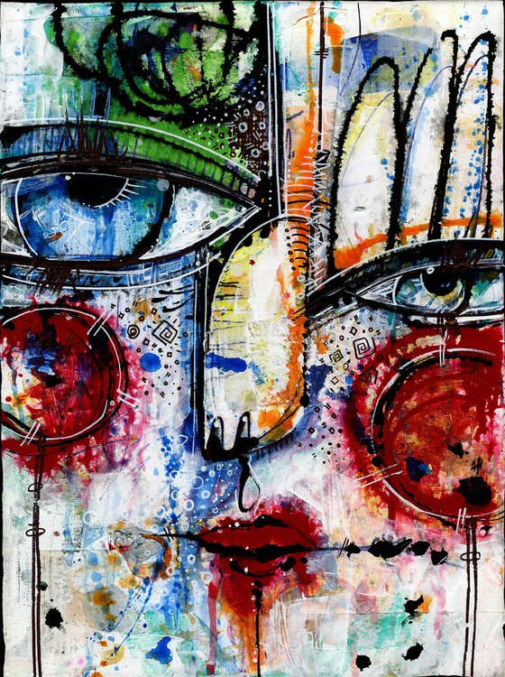 Funky Face Whimsy 1