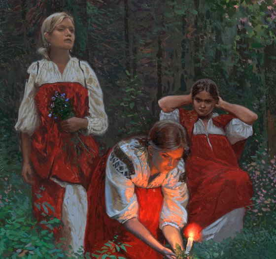 Ivan Kupala. Fortunetelling