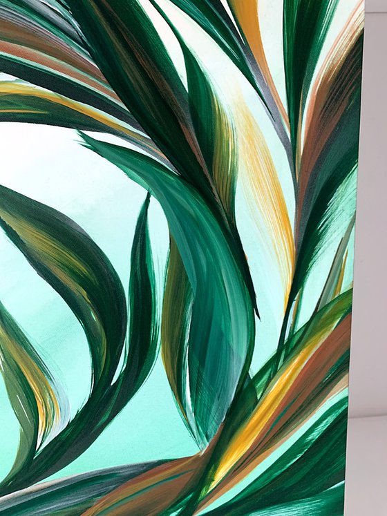 Emerald harmony, sun light