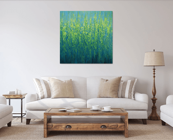 Cascading Blue Green