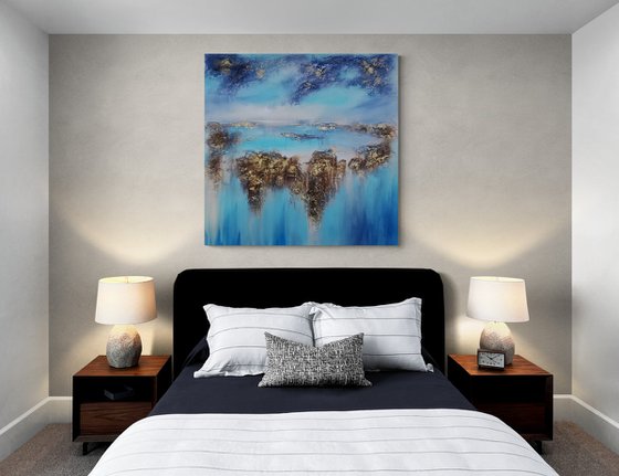 "Blue Waterfall"