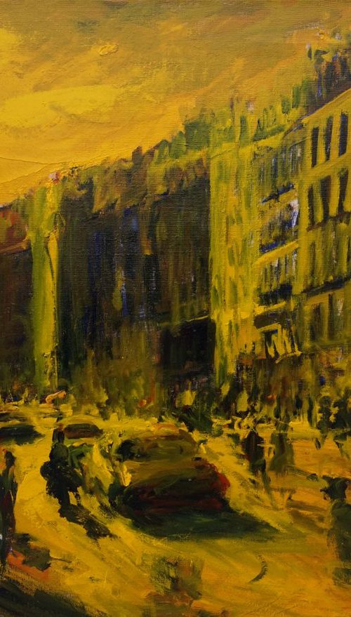 Faubourg St Antoine 9h45 by Manuel Leonardi