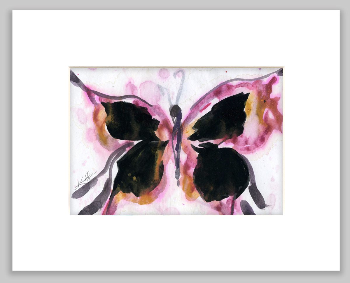 Butterfly Fancy 12 - Abstract Painting by Kathy Morton Stanion by Kathy Morton Stanion