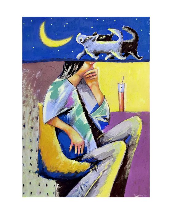 Solstice. Blue Kitty & Tomcat