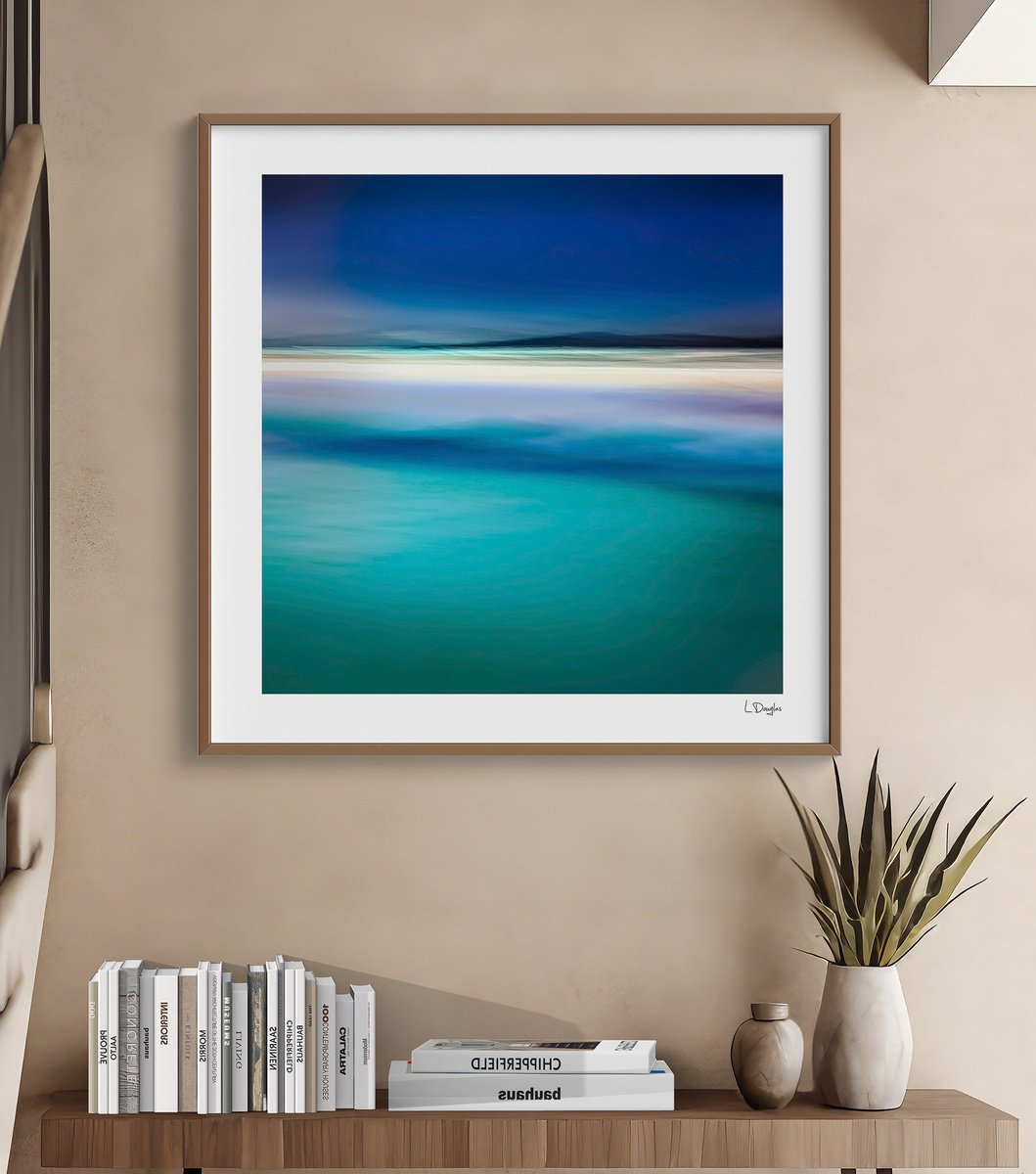 Abstract Photograph , Colours Of The Hebrides By Lynne Douglas, 24 X 24, Artwork For Sale On Artfinder
