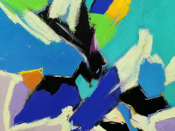 Abstract floral composition 4