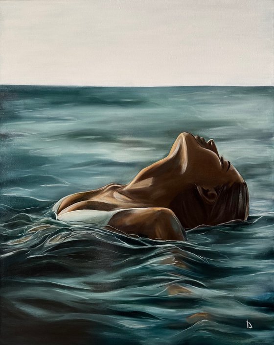 Girl in the water