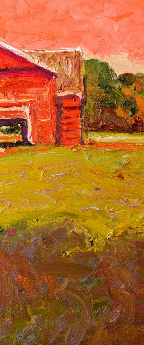 Red Bard. Evening Light by Suren Nersisyan