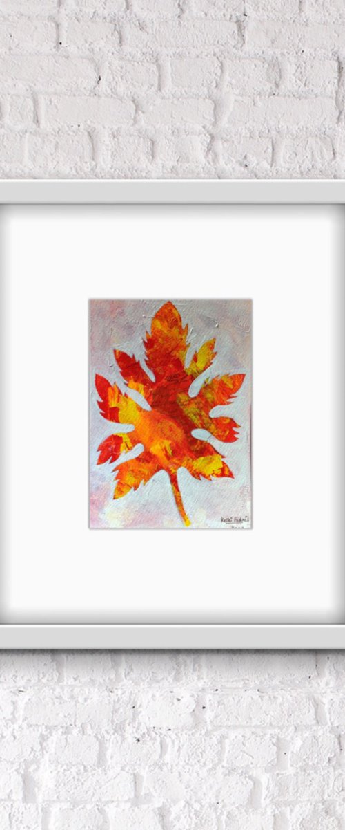 Autumn Leaf - 1 by Ketki Fadnis