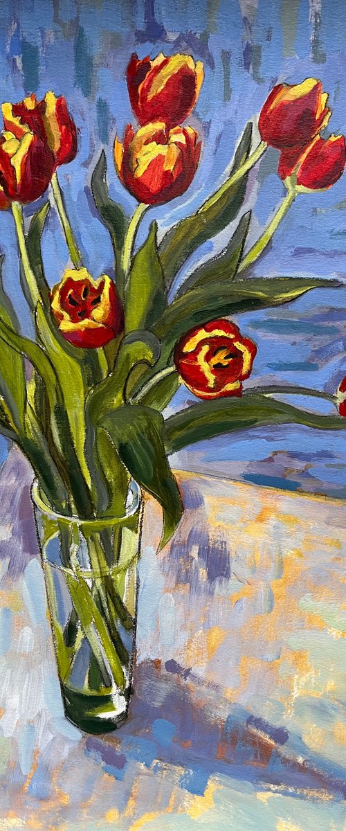 Picasso Tulips by Christine Callum  McInally