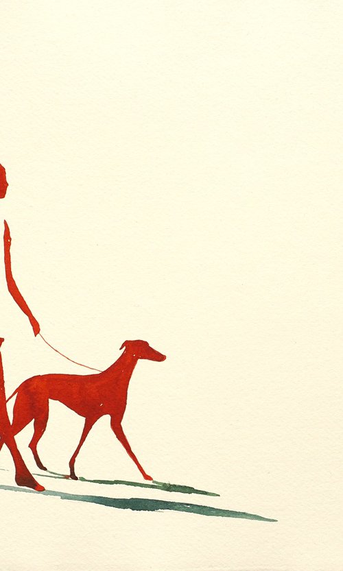 Silent walk I by Carlos Martín