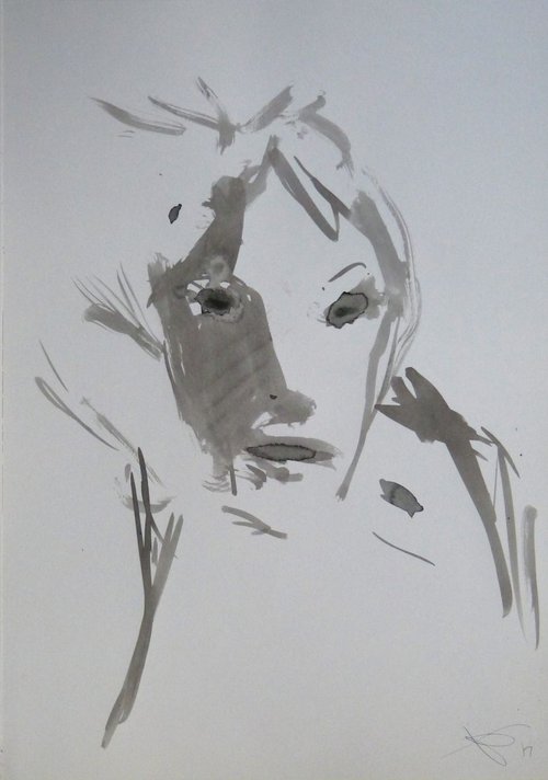 Alice 2, 29x42 cm by Frederic Belaubre