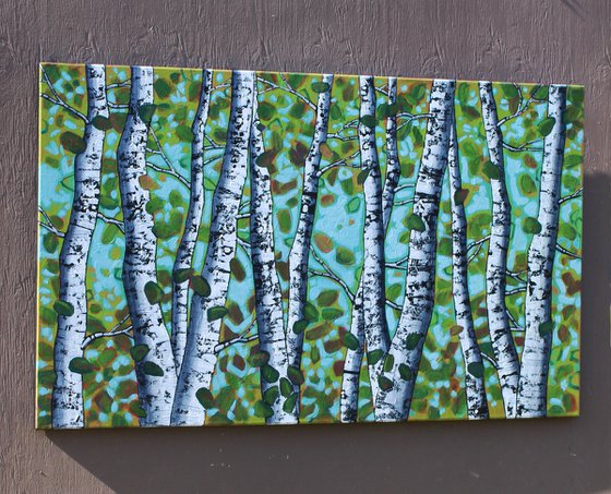 Birch Forest Light