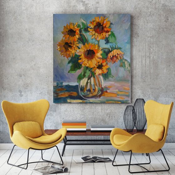 Summer Bouquet "Sunflowers"
