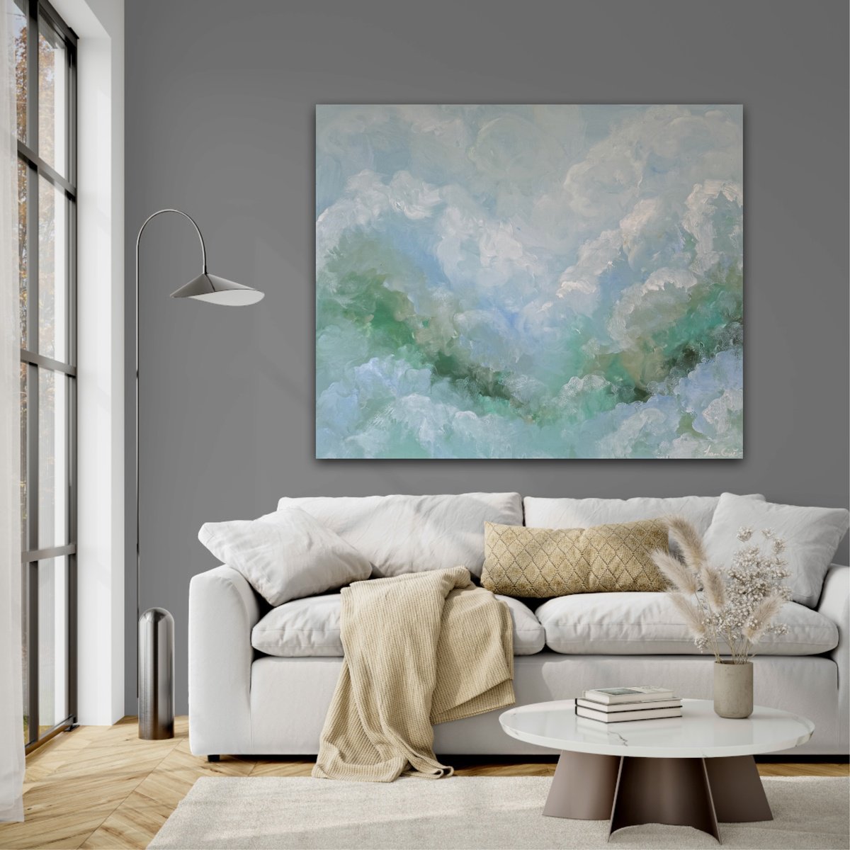 Whispering Horizon By Ivana Gigovic, 47 X 39, Artwork For Sale On Artfinder