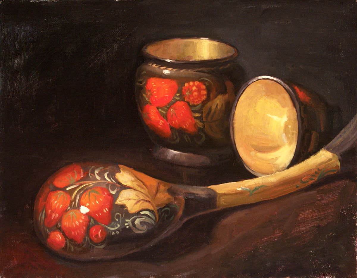 Photorealistic Oil Painting , Russian Still-Life By Irina Kirienko-Milton, 14 X 11, Artwork For Sale On Artfinder
