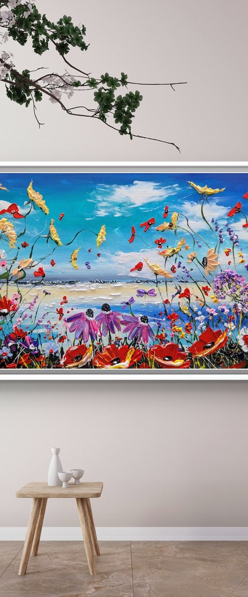 Happy meadow by Evelina Vine