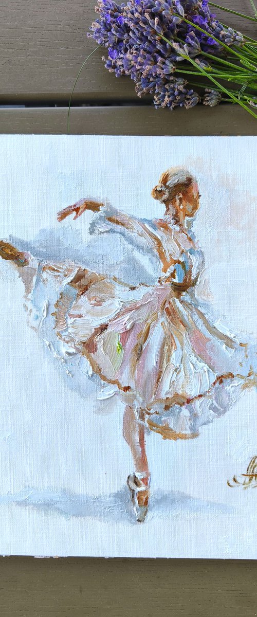 Ballerina in Motion by Annet Loginova
