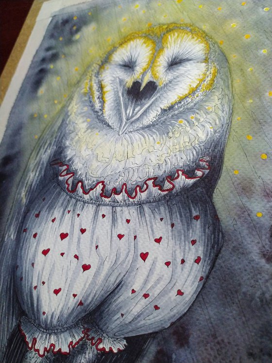 Happy owl