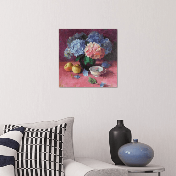 Hydrange with Still Life #4