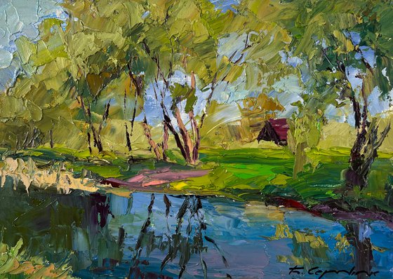 Willows over the Water