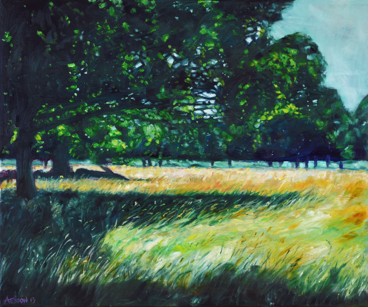 In the long grass (Richmond Park) by Alex Ebdon