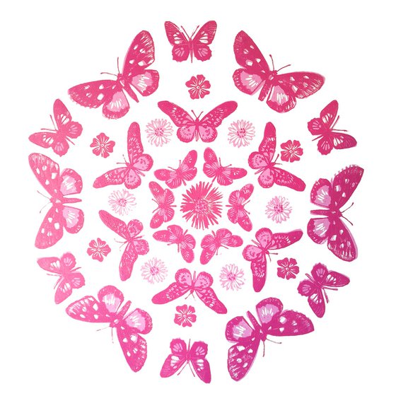 The butterfly effect (Pink version)