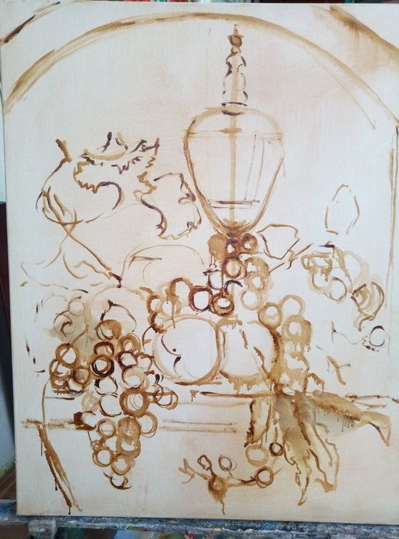 Still life with fruit