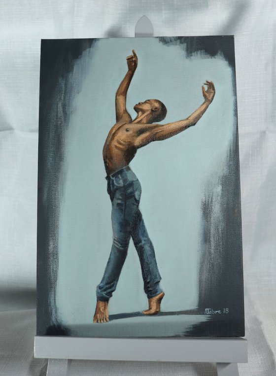 Ease and Tension, Portrait of a Male Ballet Dancer