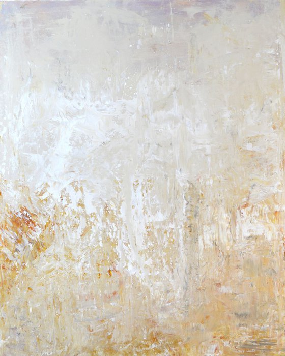 White Splash 24x30 inches