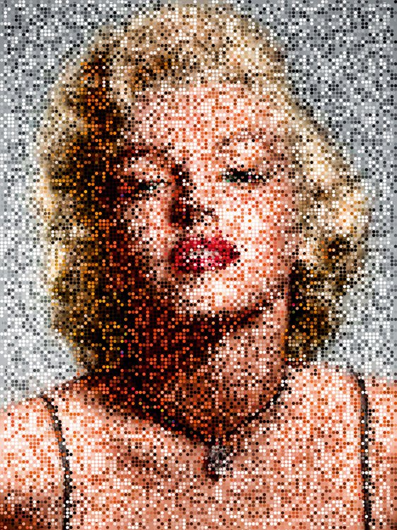 Marylin digital/XL large original artwork