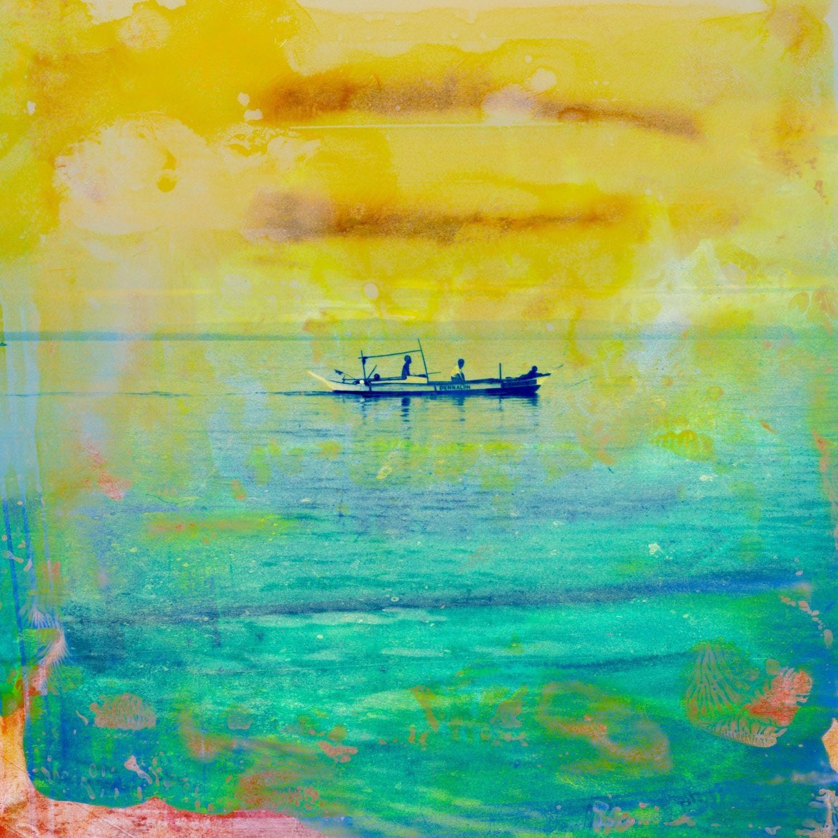 Abstract Landscape Photograph By Sven Pfrommer, 39 X 39", La Mer Vii, Original Artwork