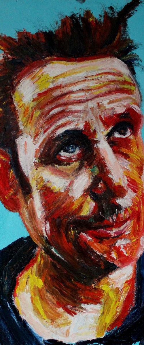 Self Portrait Painter by James Henry Johnston