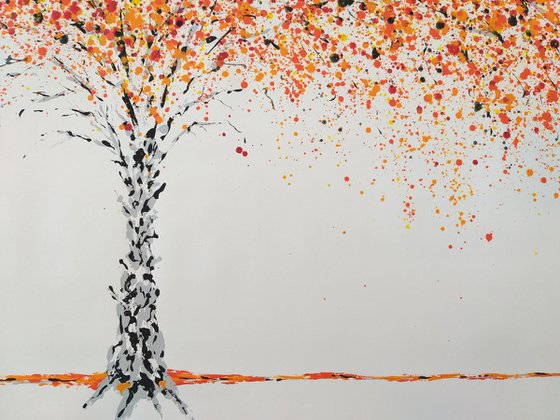 Autumn Tree 3 by M.Y.