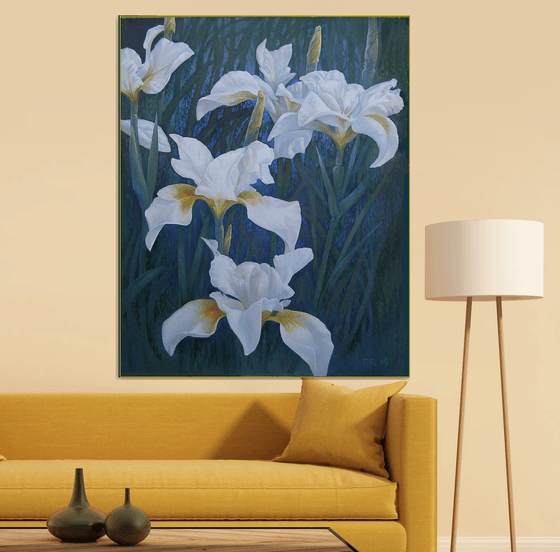 White Irises