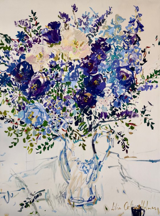 Blue bouquet