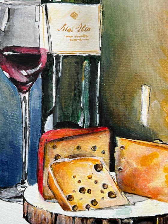 Cheese and Wine