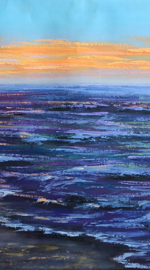 Sea I / ORIGINAL PAINTING by Salana Art / Svetlana Samovarova