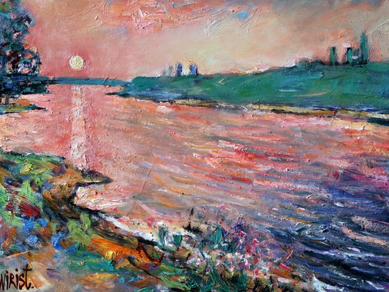 Sunset on the River