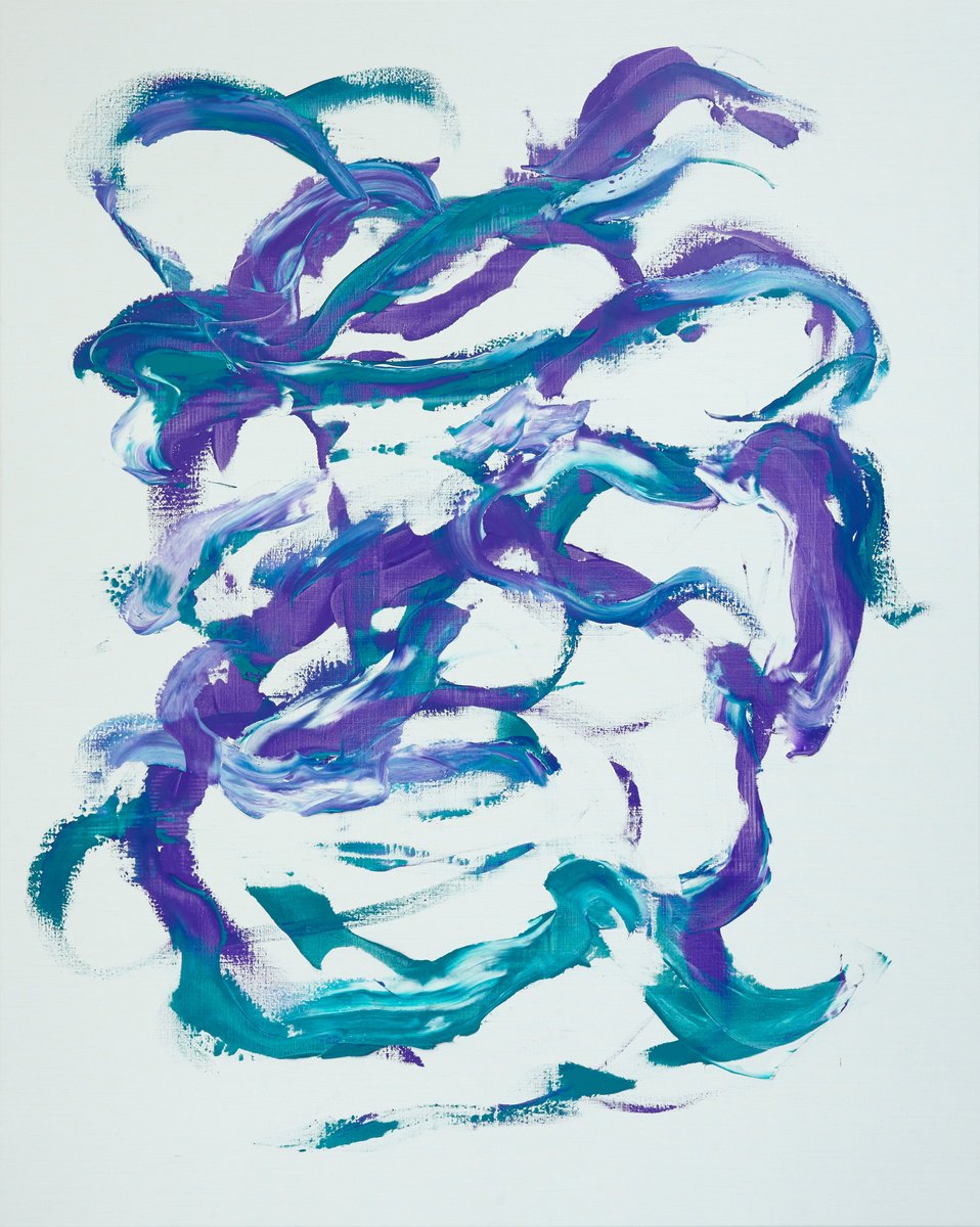 Abstract Oil Painting By Simon Findlay, 63 X 79", Oil Painting 13, Original Artwork