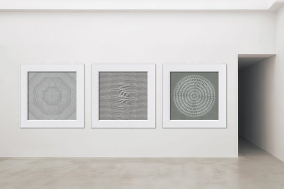 Sphere on a gray background