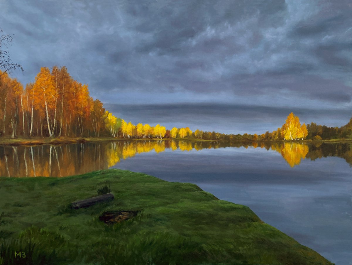 Breathe of Autumn, 80 х 60 cm, oil on canvas by Marina Zotova