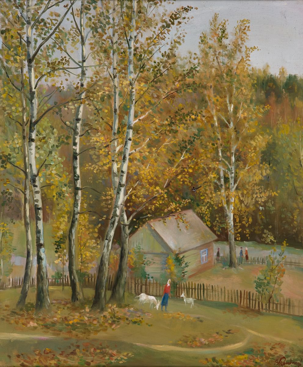 Autumn in Vyazynka by Viktar Barabantsau