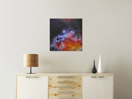 Resurrection (reworked) - Space Art, Impressionist SciArt, Astronomy