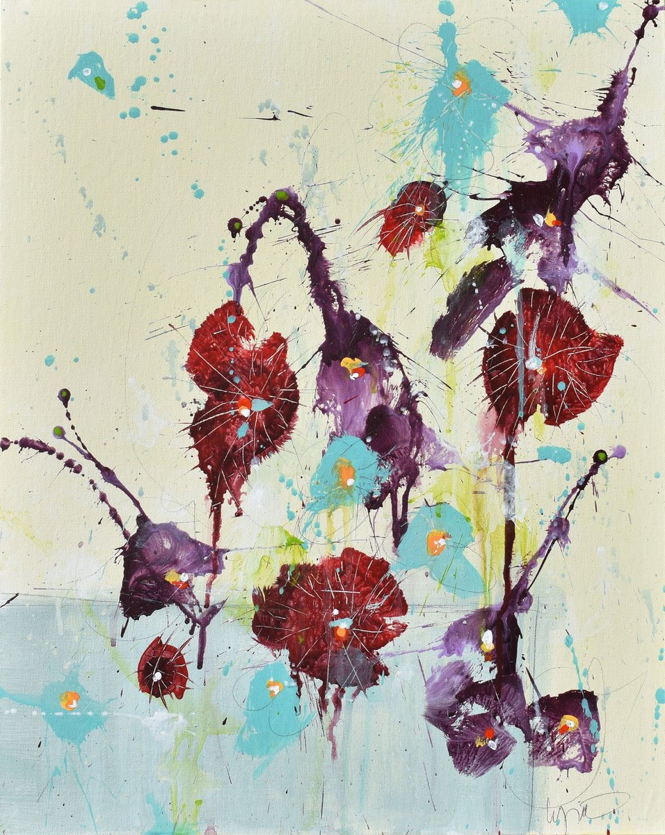 Fleurs d’Octobre (Flowers of October) by Cynthia Ligeros