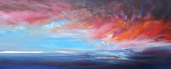 Winds of Change II - seascape, emotional, panoramic