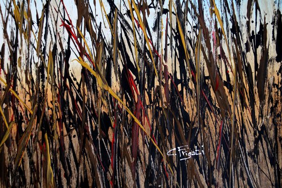 "Good Old Days" #7 - Extra large original abstract painting