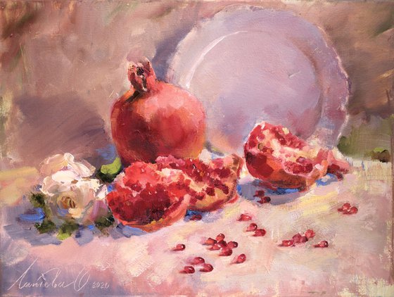 Pomegranate seeds 2