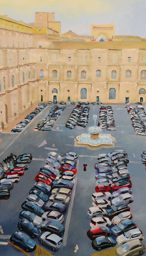 Vatican Courtyard by Narek Hambardzumyan